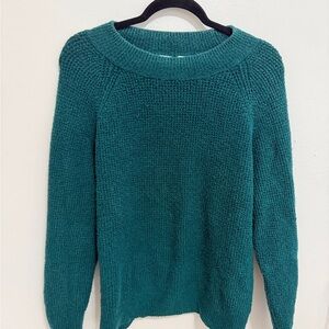 GAP Teal Crew Neck Sweater